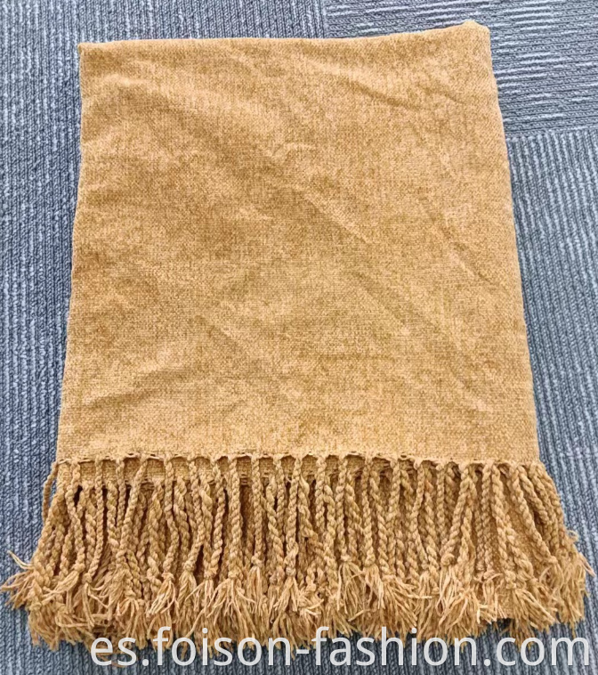 Hot Sale Tassel Big Winter Knit Throw Blanket1